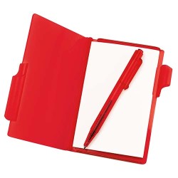 BLOCK DE NOTAS CON BOLíGRAFO